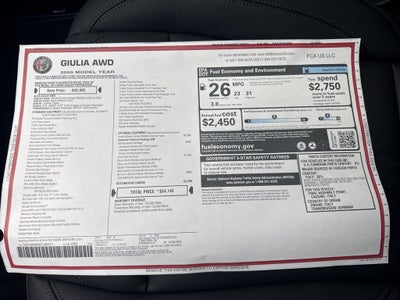2025 Alfa Romeo Giulia AWD