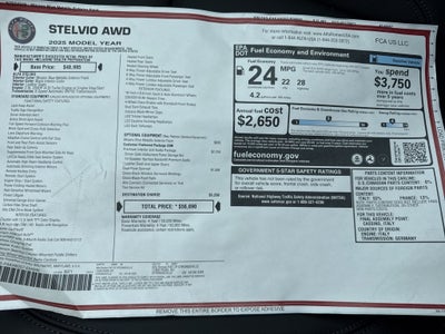 2025 Alfa Romeo Stelvio AWD
