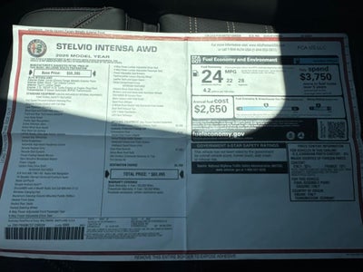 2025 Alfa Romeo Stelvio Intensa AWD