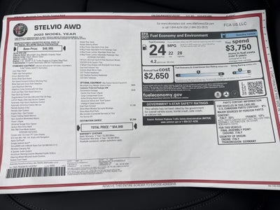 2025 Alfa Romeo Stelvio AWD