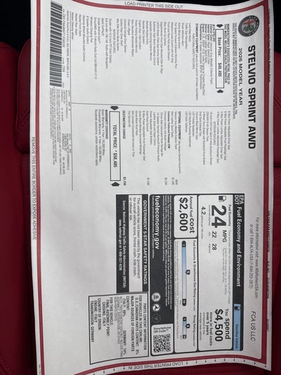 2026 Alfa Romeo Stelvio AWD