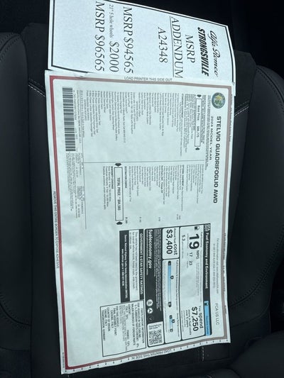 2024 Alfa Romeo Stelvio Quadrifoglio Quadrifoglio