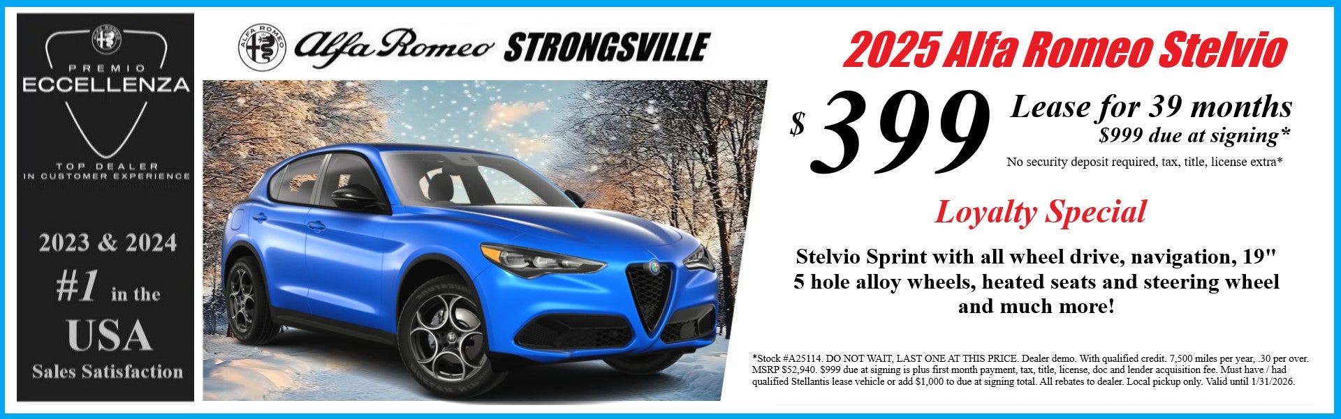 Stelvio Lease